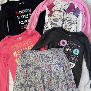 Lot of toddler long sleeve shirts